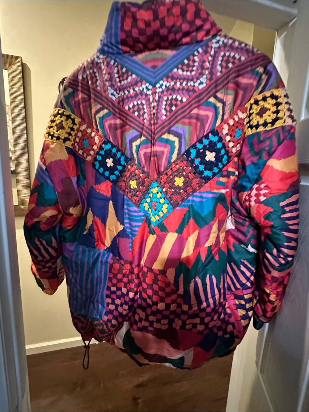 Farm Rio Patchwork Reversible Jacket - Picture 4 of 6